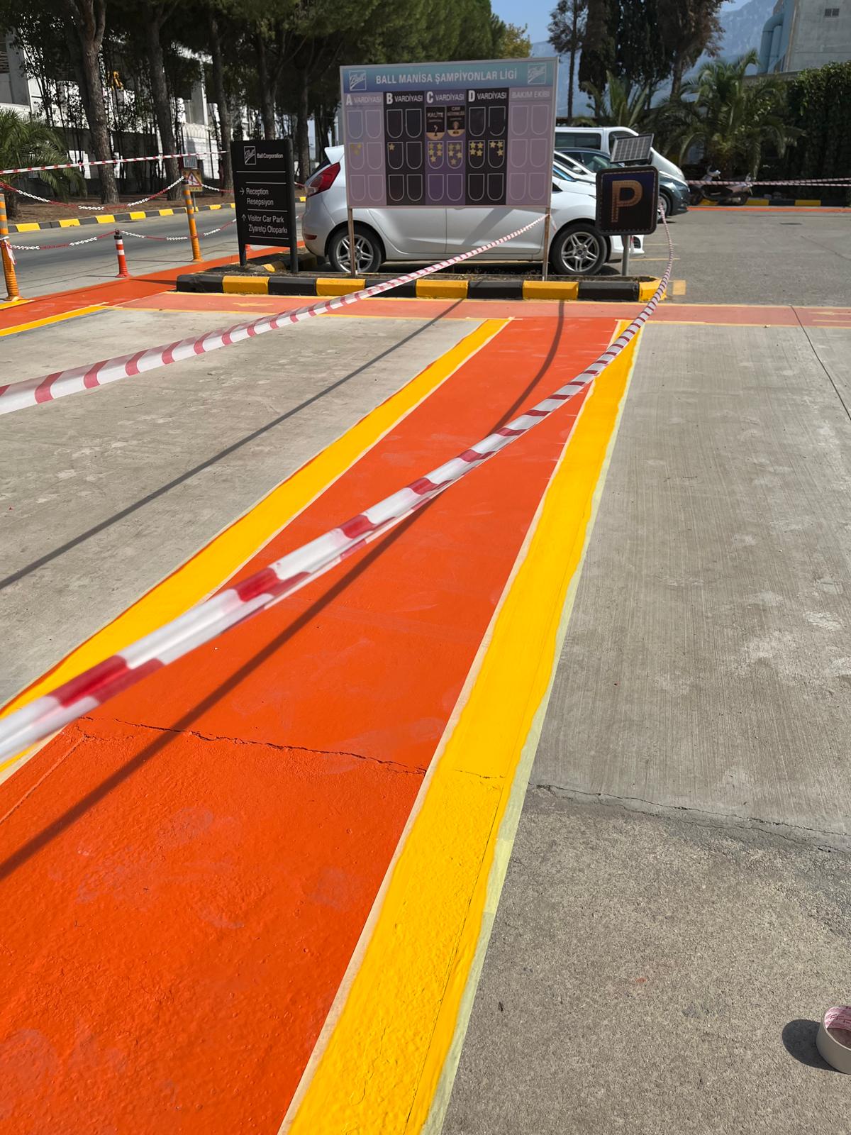 Manisa Yol Çizgi Trafik Uygulamaları